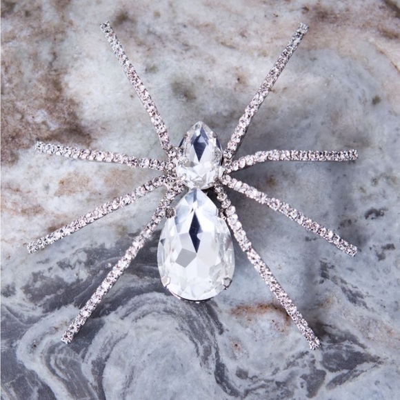 La Femme En Noir Large Spider brooch NWOT - Picture 2 of 5